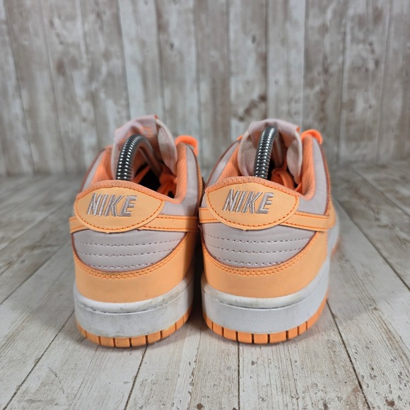 Nike Dunk Low Peach Cream Casual Sneakers Women's Shoes Athletic Fashion - Picture 3 of 8